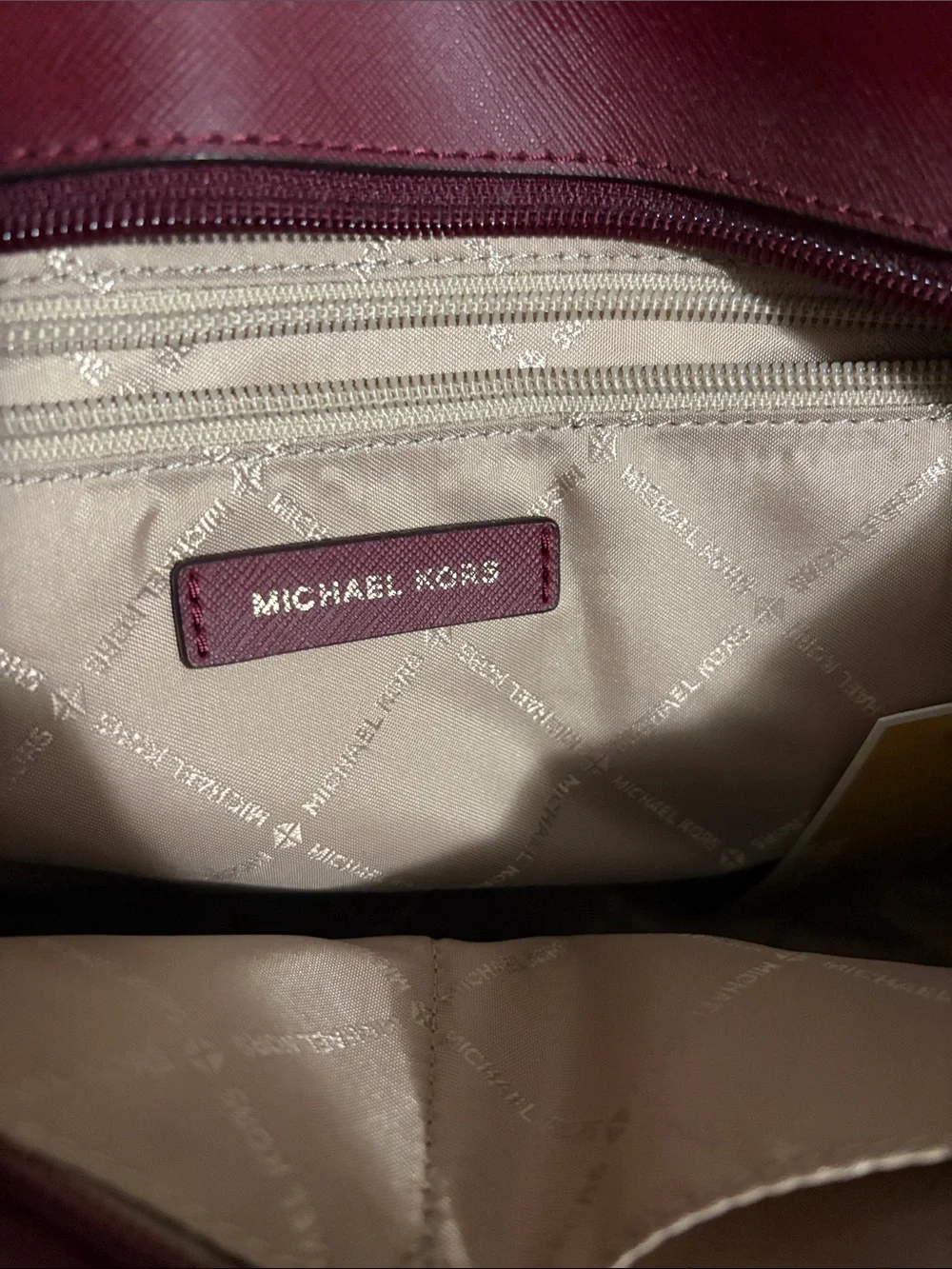 Michael Kors jet set travel tote